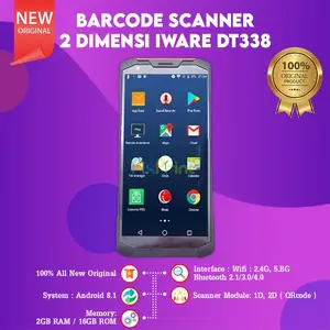 PDT Android Handheld 2D Barcode Scanner - Iware Z DT338 ZDT-338 WiFi