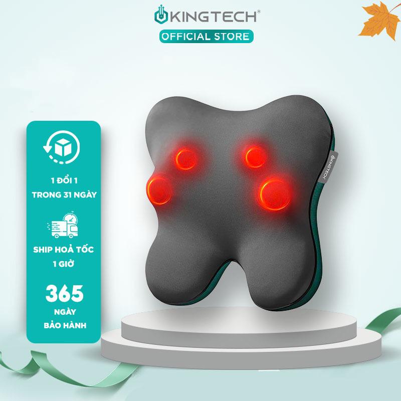 Gối Massage Đa Năng KingTech KP-500 - Thư Giãn Cho Cổ Vai Gáy Lưng Dưới Đùi Chân - Quà Tặng Tuyệt Vời Cho Người Thân