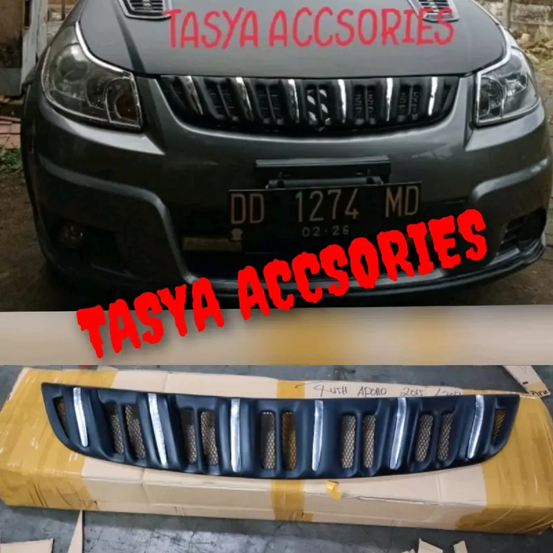Grill apoll Suzuki SX4 X over lis chrom 0