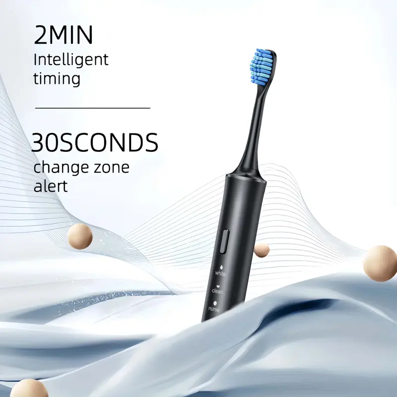 Electric Toothbrush, USB Rechargeable Sonic Toothbrush, Intelligent Toothbrushes for Adults, Personal Oral Care Appliances 4