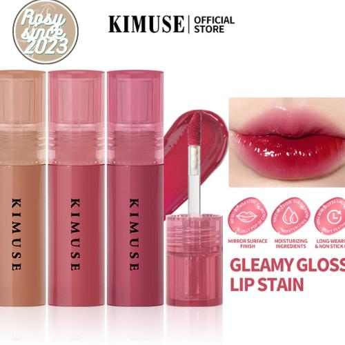 Son Bóng Dưỡng Ẩm Kem Lì Kháng Nước Lâu Trôi KIMUSE 9 Màu Lựa Chọn Nữ Cosmetic Trang Điểm Son Kem Mỹ Phẩm Son Môi
