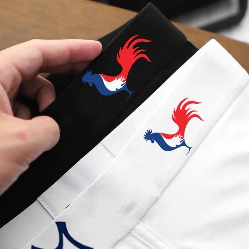 Combo 5 Quần sịp nam đùi boxer xịn sò, chất thun mát cao cấp hàng Việt Nam, có logo con Gà trống xịp đùi nam 5