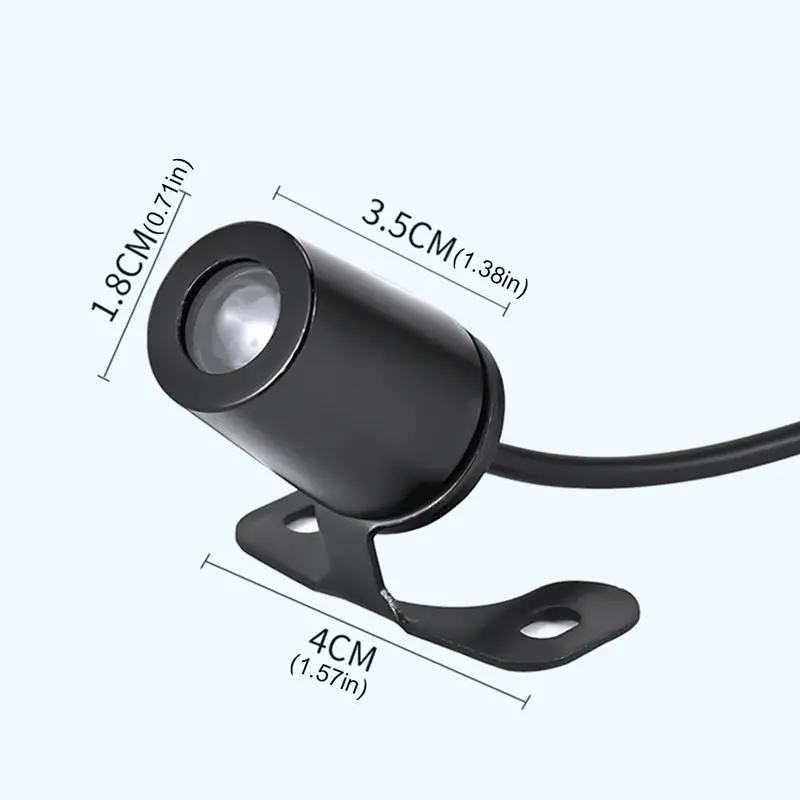 2 Chiếc Đèn Chiếu LED Đôi Cánh Thiên Thần Cho Xe Máy, Xe Điện, Sửa Đổi Đường Phố, Trang Trí Chào Mừng, Đèn Laser Chống Va Chạm Phụ Kiện 6