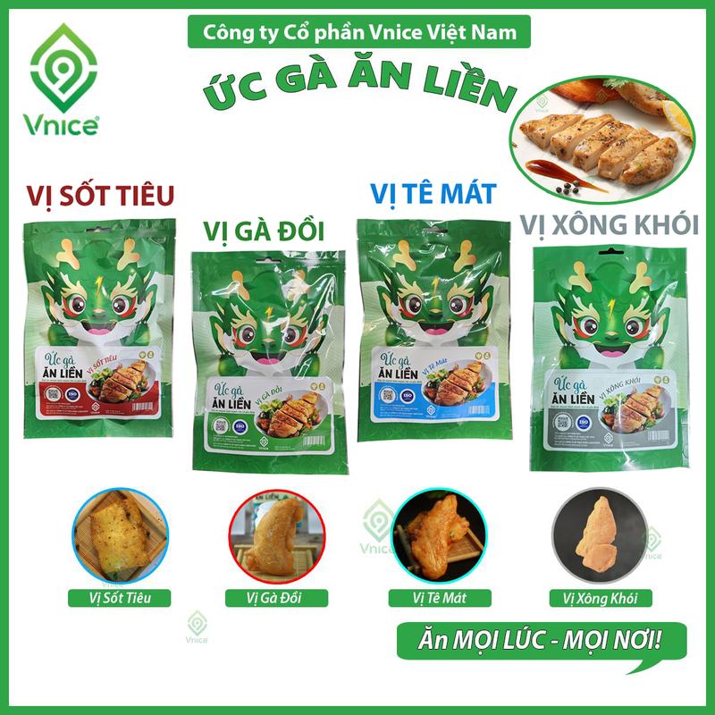 Product Introduction of [HOT] COMBO 7 ỨC GÀ ĂN LIỀN KAWAI - Bữa Ăn Nhanh Gọn, Đầy Dinh Dưỡng, Xé Túi Ăn Ngay - Gói nhỏ 80G 2