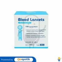 Gambar ONEMED BLOOD LANCET 26G BOX 100 PCS dari Apotek Prima Bogor by GoApotik Kota Bogor 2 Tokopedia