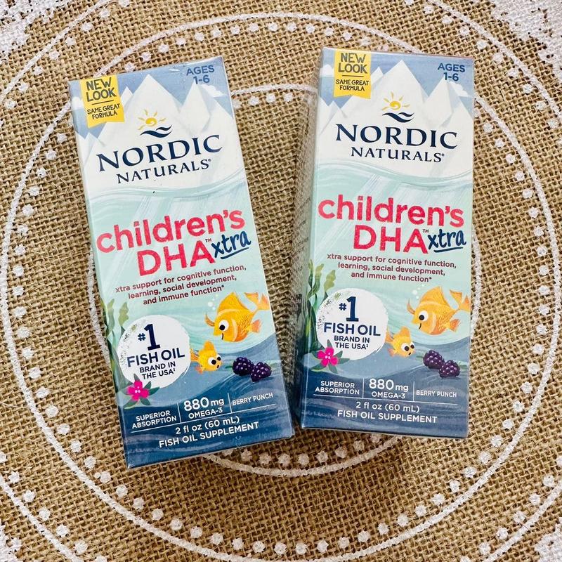 Siro bổ sung Nordic Children DHA Xtra 880mg cho bé