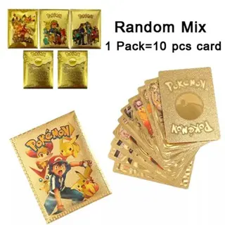 Mainan Kartu Pokemon 10pcs 6