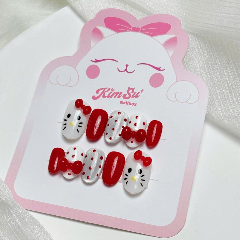 [M180] Kimsu nailbox thiết kế Hello Kitty dễ thương