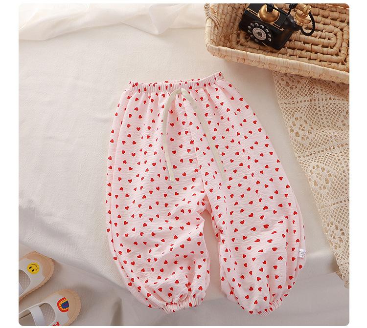 Product Introduction of Quần Chống Muỗi, Dành Cho Trẻ Em, Quần Mỏng Mùa Hè Mới, Quần Đèn Lồng, Cho Bé Trai Và Bé Gái, Phong Cách Hàn Quốc, Quần Trẻ Em, Bán Buôn Có Sẵn 12