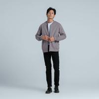 Gambar Jaket Zipper Fit Unisex JB Jacket Bary Taupe - Taupe, S dari JB Stay Classy Kab. Banyumas 1 Tokopedia