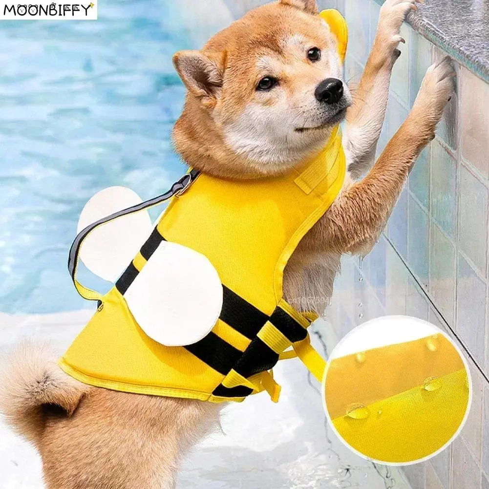 Cute dog life jacket swimming vest swimming vest