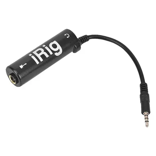 ORIGINAL iRig AmpliTube Guitar Interface Adapter for Android & iOS 6