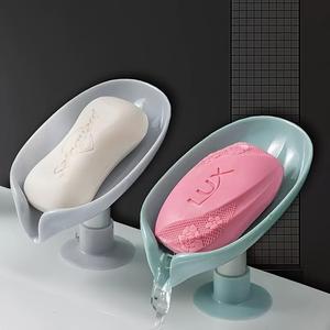 Jabonera Creativa, Porta Jabón con Ventosa para Baño, Estante de Almacenamiento para Cocina, Regalo Perfecto para Navidad y Año Nuevo, Uso Doméstico