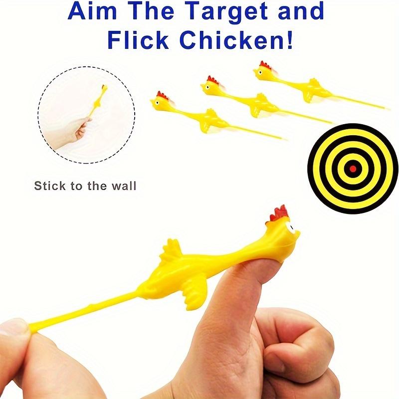 Product Introduction of 28 -pcs Chicken Finger Slingshot Flying Rubber Chickens Sling Shot Toys Bulk, Silly Novelty Party Favors, Funny Gag Gifts for Youngsters Teens Adults, Easter Christmas Birthday Goodie Stuffers 0