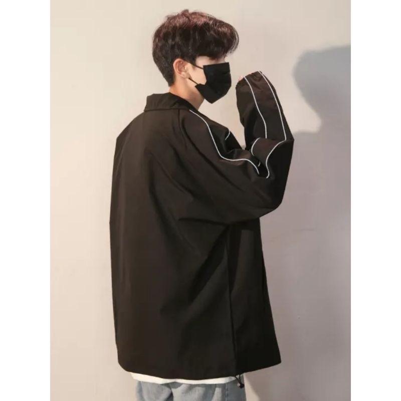 Áo Khoác Dù 2 Lớp Mỏng Nhẹ Nam Nữ Kẻ Sọc(LNam) 7