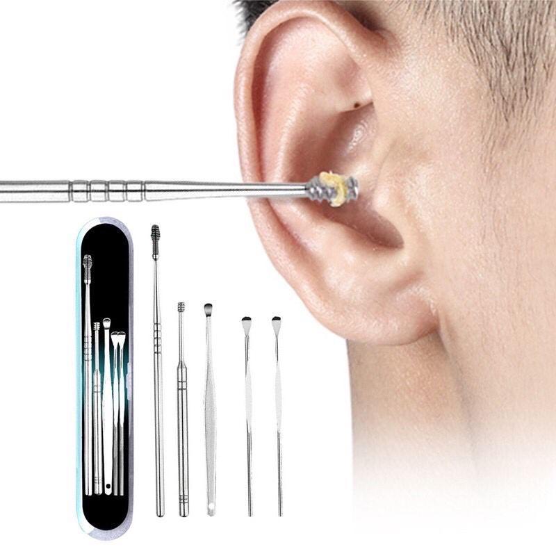 5pcs Set Pembersih Telinga pembuangan tahi telinga ear cleaner - TikTok ...