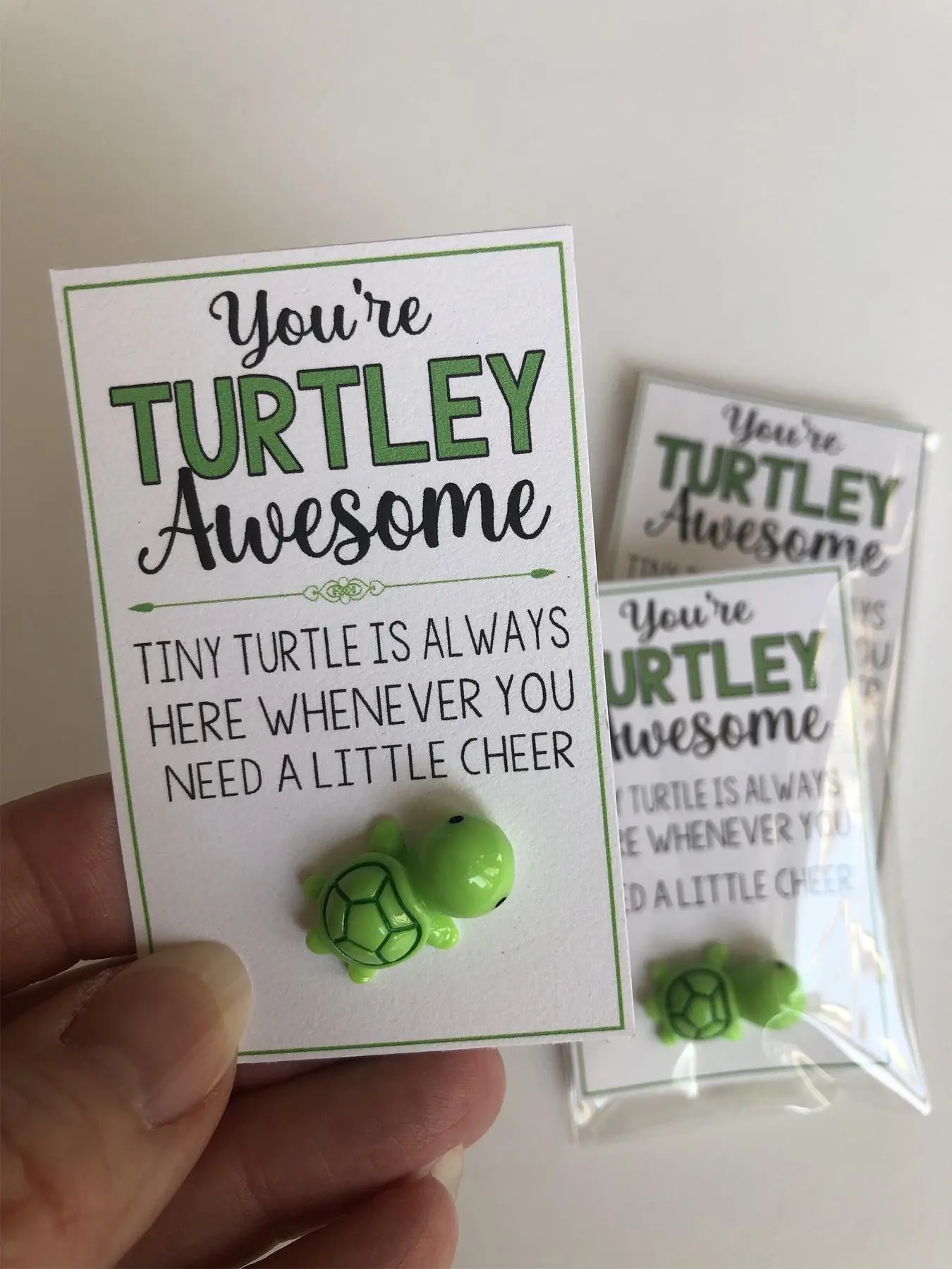 Cute Turtle Design Pendant, Summer 2024 Accessories, Animal Themed Charm Letter Card, Diy Gift for Women & Men, Handbag for Daily Use for Teachers, Gifts