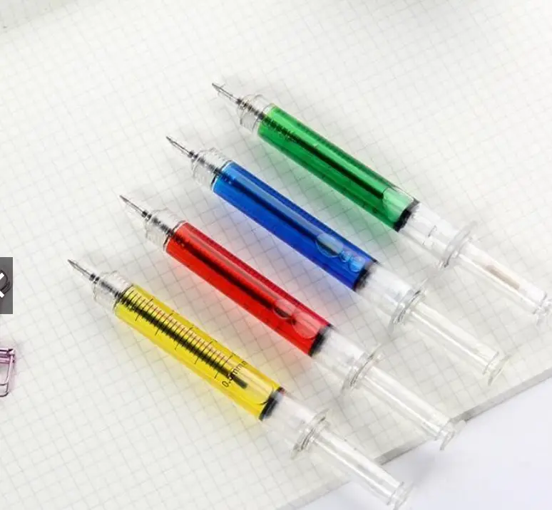 Bút bi, bút gen nước mô hình kim tiêm bác sỹ siêu hót