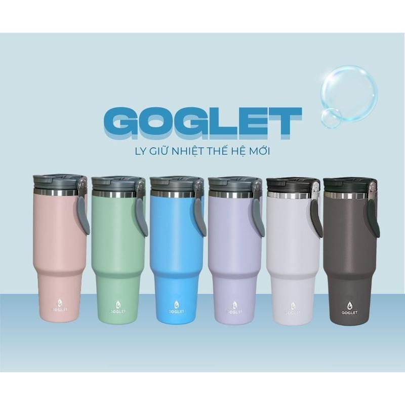 GOGLET – Bình Giữ Nhiệt Cao Cấp Có Tay Cầm Tiện Lợi 650ml | 950ml | 1200ml, Sáu Màu Hot Trend, Giá Rẻ Giữ nhiệt cực lâu