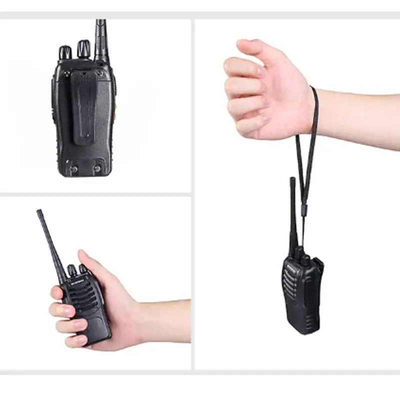 Bộ Đàm Cầm Tay 16 Kênh Hỗ Trợ Trò Chuyện Khoảng Cách Xa Dùng Cho Gia Đình  Khách Sạn Và Liên Lạc Vô Tuyến 4