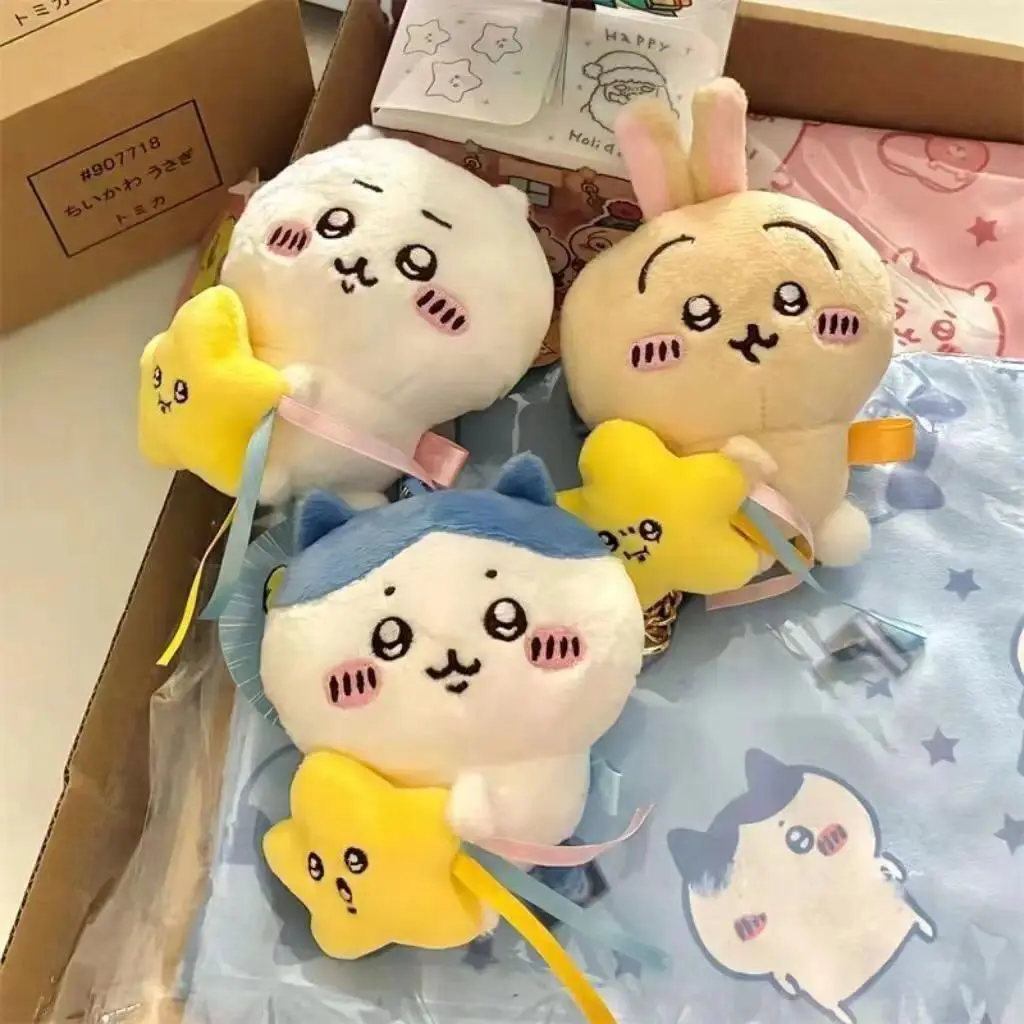 Búp Bê Chiikawa, 10Cm, Phong Cách Kawaii Và Anime, Thiết Kế Hoạt Hình Usagi Dễ Thương, Túi Vải Nhồi Bông Di Động Thích Hợp Cho Trẻ Em, Đồ Chơi Mặt Dây Chuyền Cặp Sách Học Sinh, Thích Hợp Cho Bé Gái, Quà Tặng Giáng Sinh
