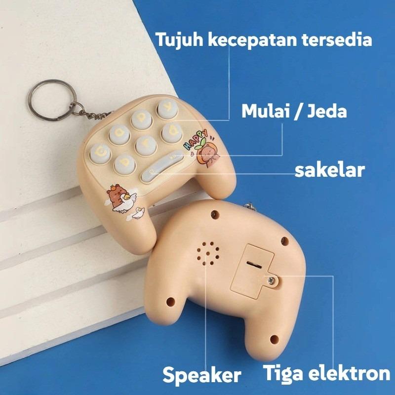 Gantungan Kunci Konsol Game Capybara / Gantungan Kunci Konsol Mini Konsol Game Portable Tangan Nyaman Untuk Rumah / Dekorasi Lucu