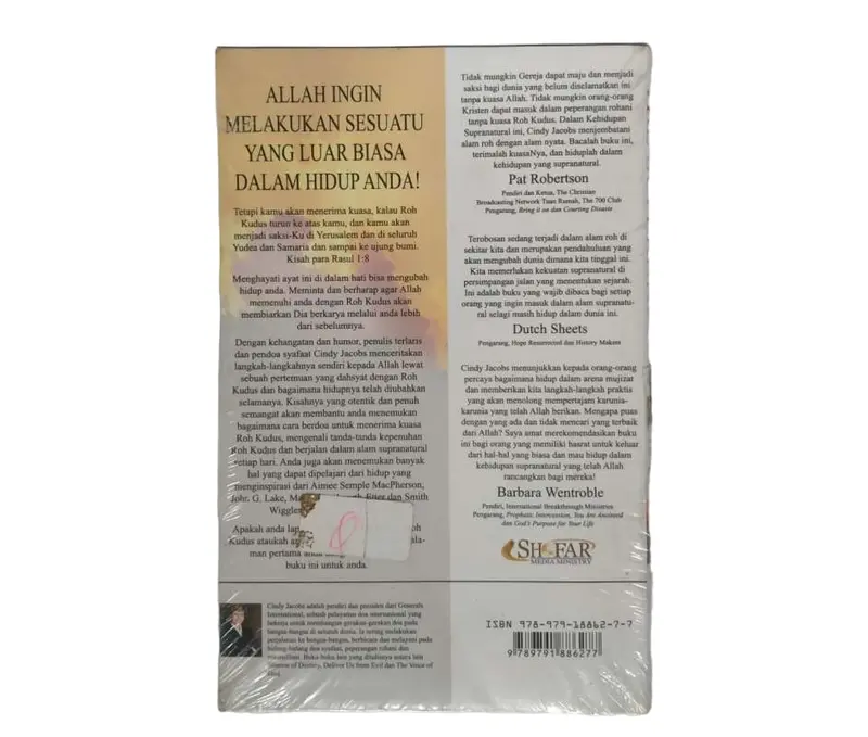 HIDUP YANG SUPRANATURAL THE SUPERNATURAL LIFE CINDY JACOBS ALAMI KUASA ALLAH DALAM HIDUP KESEHARIAN ANDA PENULIS BUKU TERLARIS ORIGINAL ASLI 1