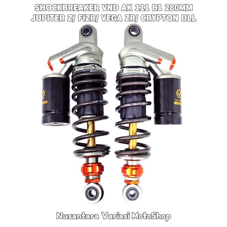 Shockbreaker VND Tabung Atas AK 111 B1 280mm/ Jupiter Z/ F1ZR/ Vega ZR/ Crypton 4