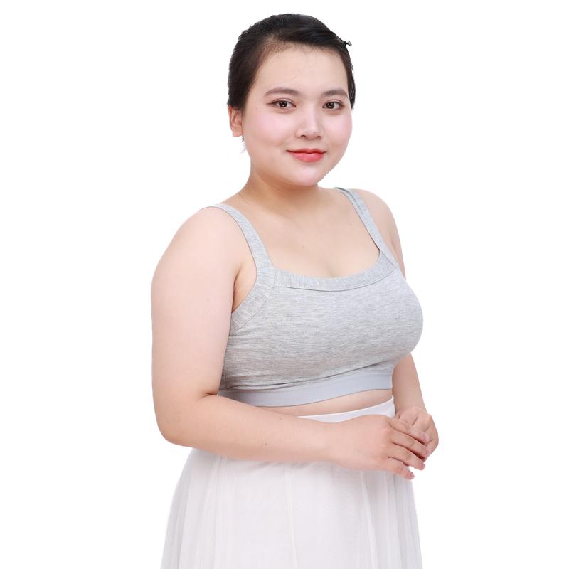 Áo Lót Big Size Học Sinh Cup C,D Chất Đẹp - VIVI Nội Y - Áo Lá Bigsize vải cotton thoáng mát- Mã A52 Nữ Women