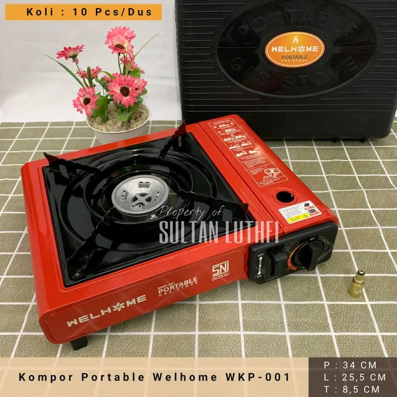 Kompor Portable Welhome WKP-001 2