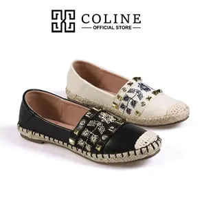 COLINE CLN-8973 Flatshoes Loafers Wanita Espadrilles / Sepatu Kerja Wanita #C1272