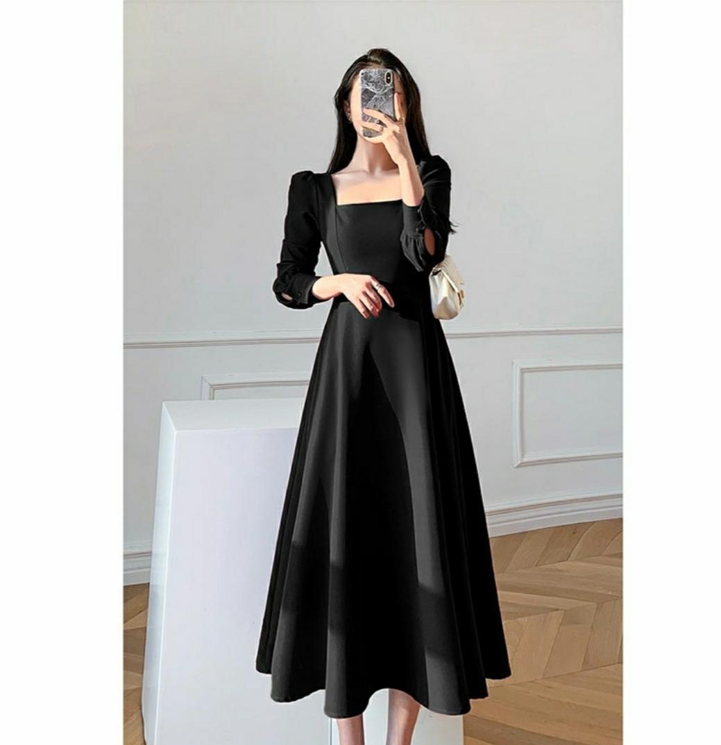 Dress Rani / Baju Wanita Dewasa / Gaun Dress Pesta Mewah Elegan / Baju Kondangan Wanita Modern Kekinian / Gaun Vintage / Dress Wanita / HN panjang formal