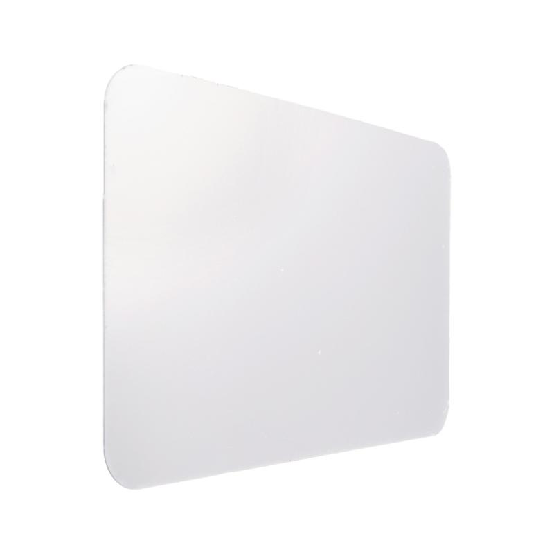 KAR Oval Square 3D Acrylic Mirror Wall Sticker Self Adhesive for Bathroom Home Decor 1