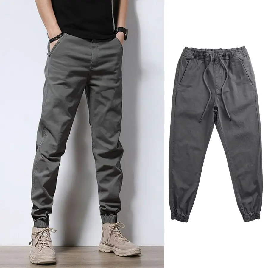 Quần Jogger Kaki - JG1 Chất liệu vải Kaki Hàn Co Giãn Cao Cấp, Hàng Xuất Khẩu Vải Xịn MQ LUXURY Sport