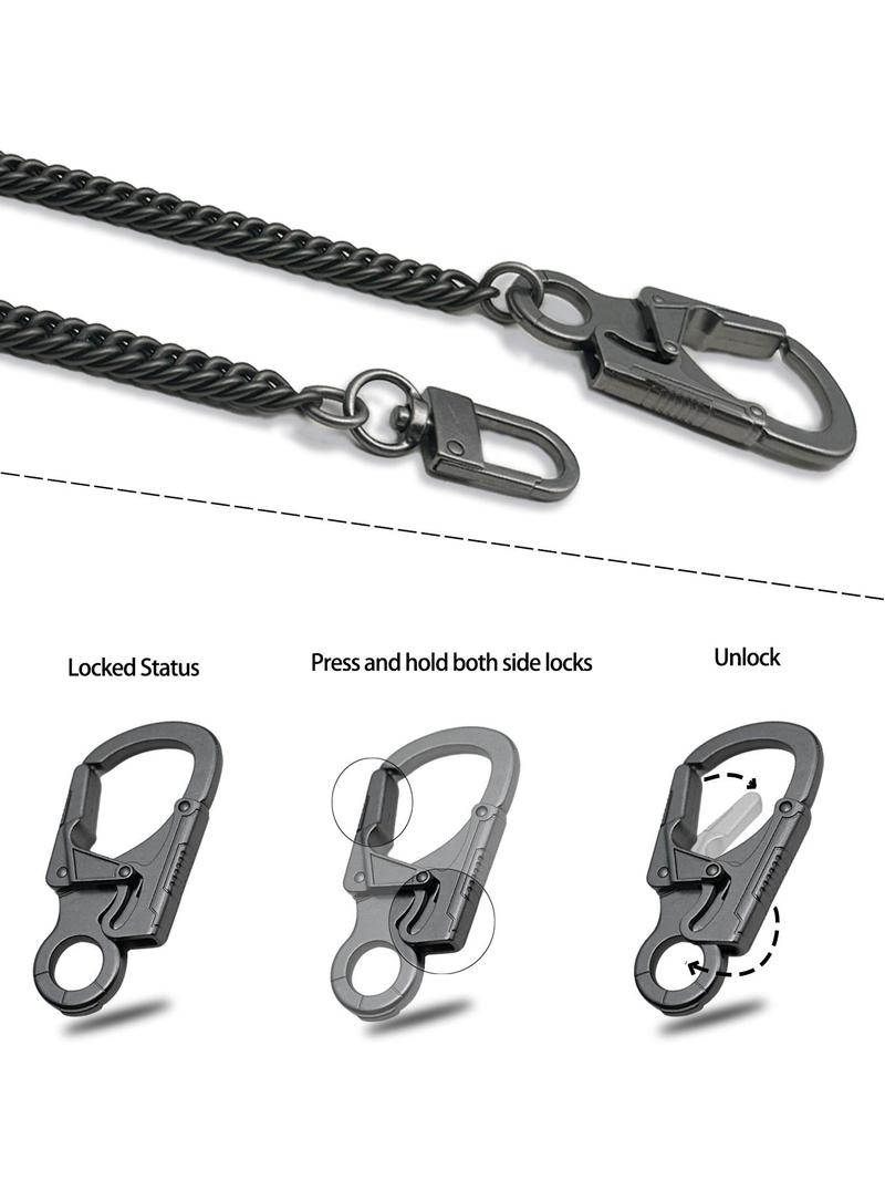 Product Introduction of 25 Inch Keychain, Keychain with Quick Release Buckle, Fashion Accessories for Men & Women 6