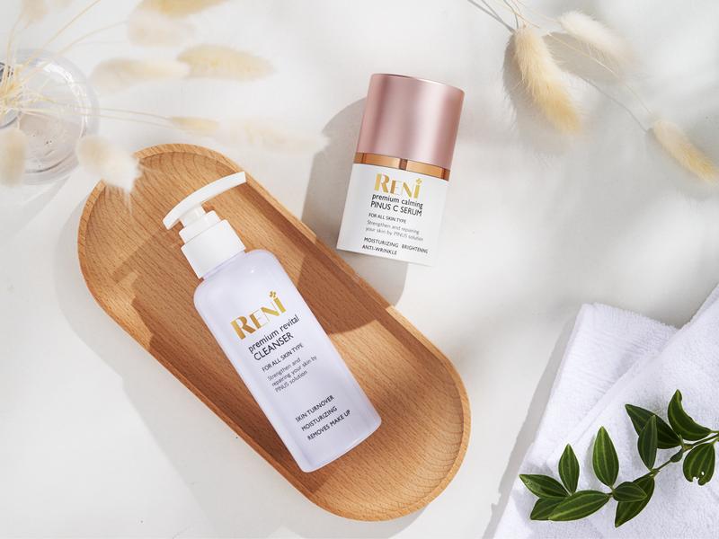 Combo Sữa Rửa Mặt và Serum Dưỡng Ẩm Làm Sạch Sáng Da - Cho Da Lỗ Chân Lông To Da Nhiều Dầu Nhờn - Xuất Xứ Hàn Quốc - V2H Cosmetics