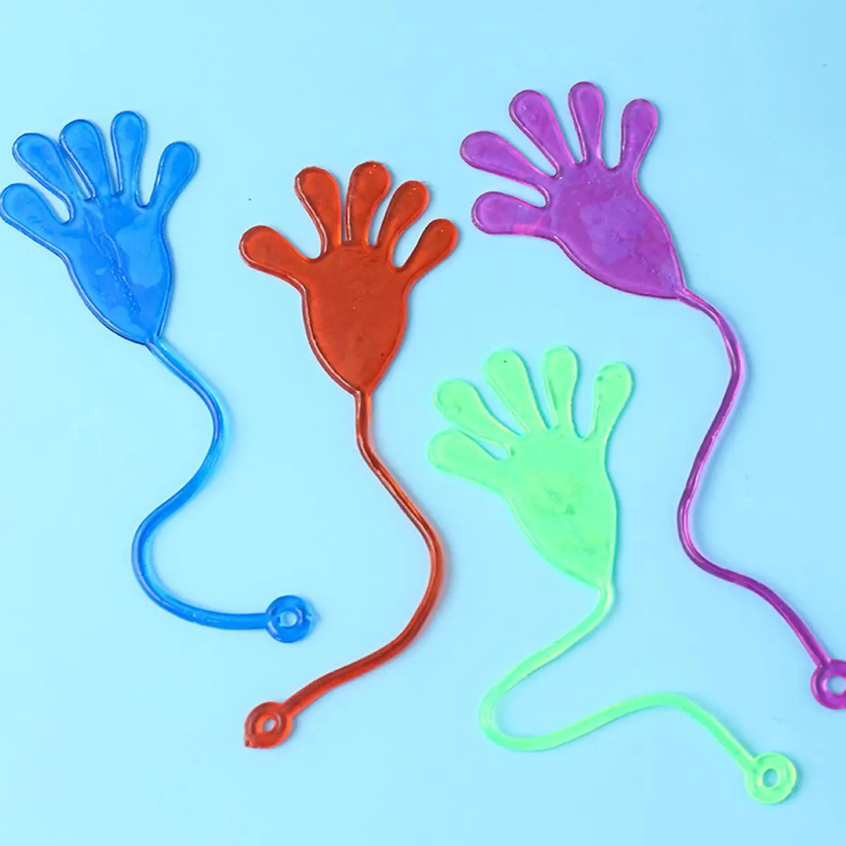 Sticky Fingers Fingers Kids Party Favor Set Fun Toys Party Favors Crazy Happy Stretching Shiny Sticky Hands Birthday Party Perception Building Toys for Kids