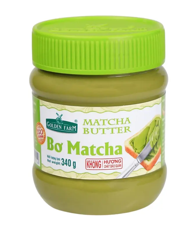Bơ MATCHA Golden Farm 170g – Matcha Butter 0