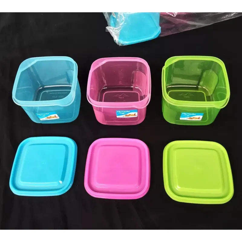 Toples segi plastik 500 mil Zayn - wadah bumbu -aksesoris KMP 3