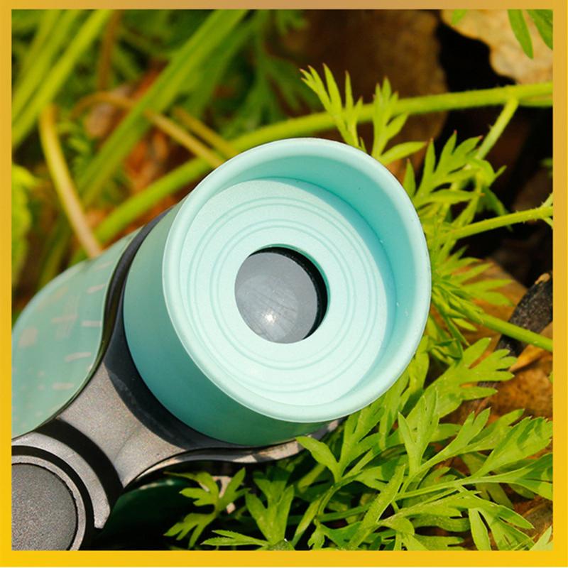 Product Introduction of 11.2x4x9cm Kids Binocular Telescope Children Educational Learning Telescope Bird Watching Folding Optics Telescope 25