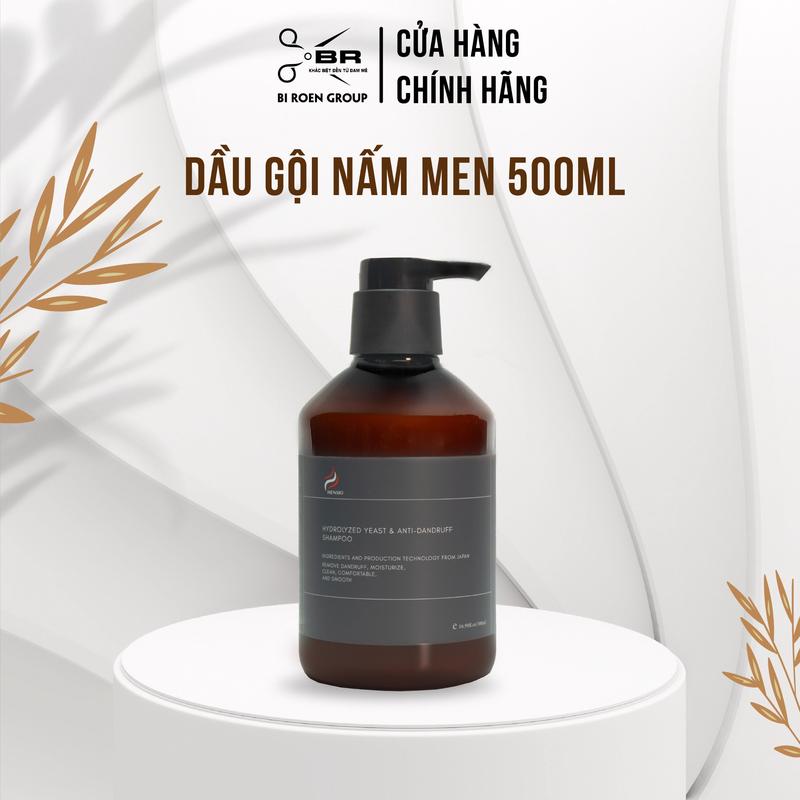 Dầu gội sạch gàu hết ngứa Hensio 500ml hoạt chất thiên nhiên không chứa Silicone