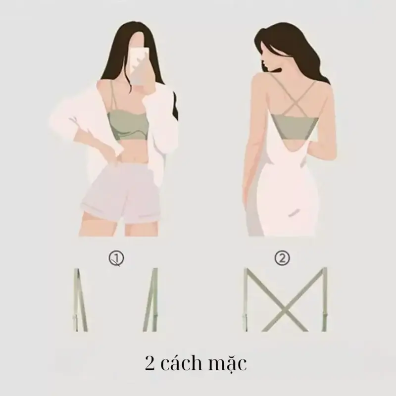 Áo Ngực Su Không Gọng, Áo Bra Su Non Đệm Vừa 3cm Nâng Đẩy Ngực Áo Lót Su - H3413 5