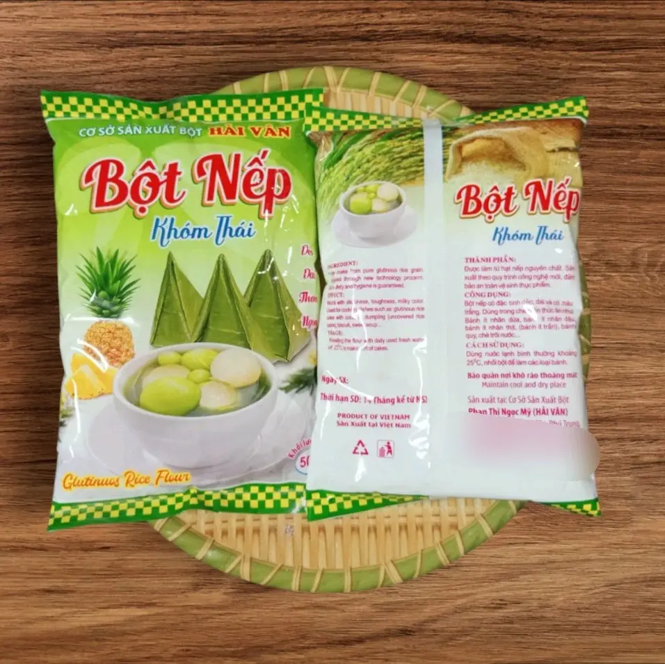 2 GÓI BỘT NẾP XÂY MỊN - tổng 1Kg