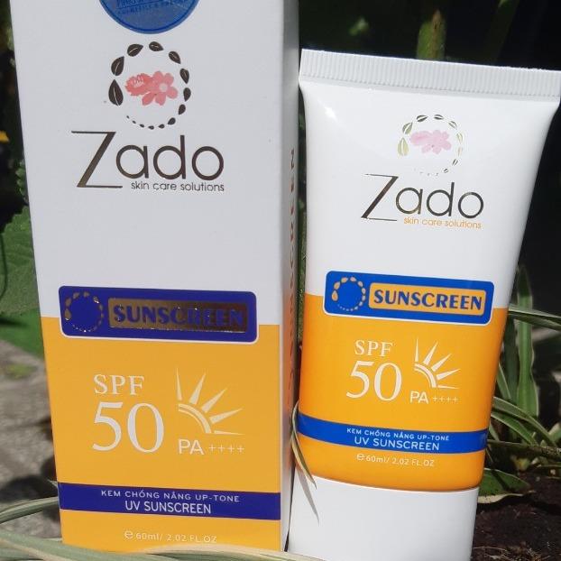 Kem Chống Nắng Zado 60ml SPF 50+ Nữ Làm Đẹp Da 1