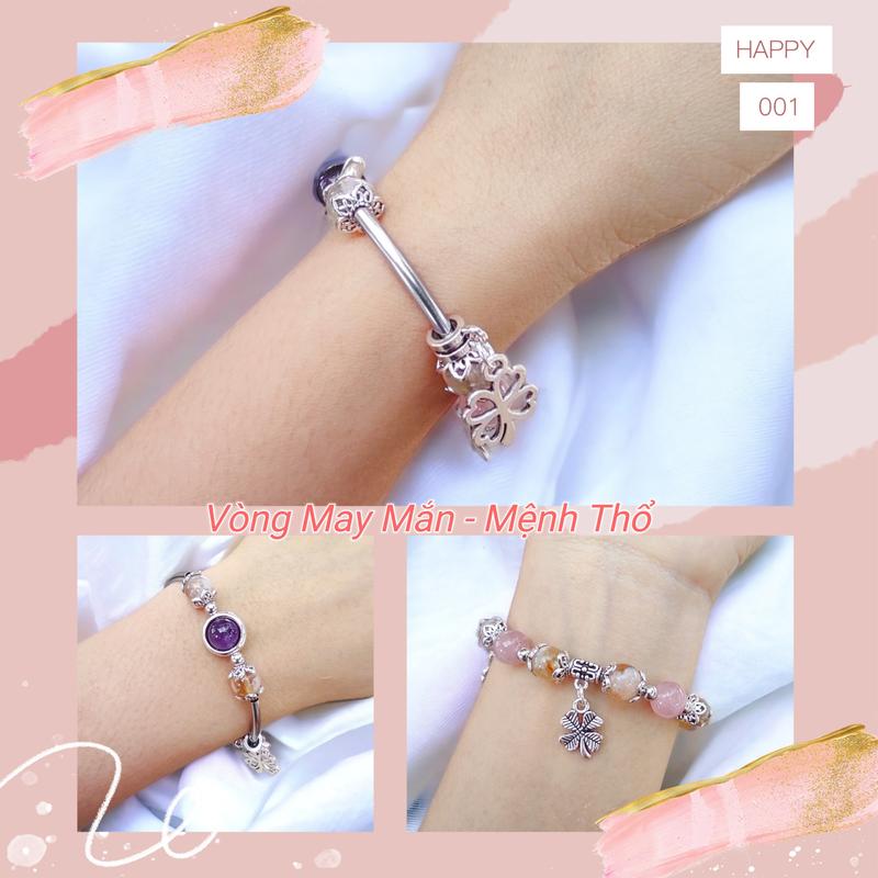 Vòng Tay Đá Phong Thuỷ Cho Người Mệnh Thổ An Phúc Gems 5