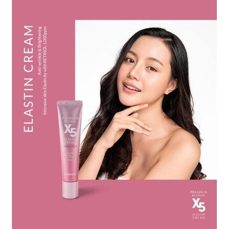 KEM DƯỠNG X5 SKINPASTEL PREMIUM RETINOL X5 ELASTIN CREAM 30ml Skincare Làm Đẹp Da Chăm Sóc Da Nữ