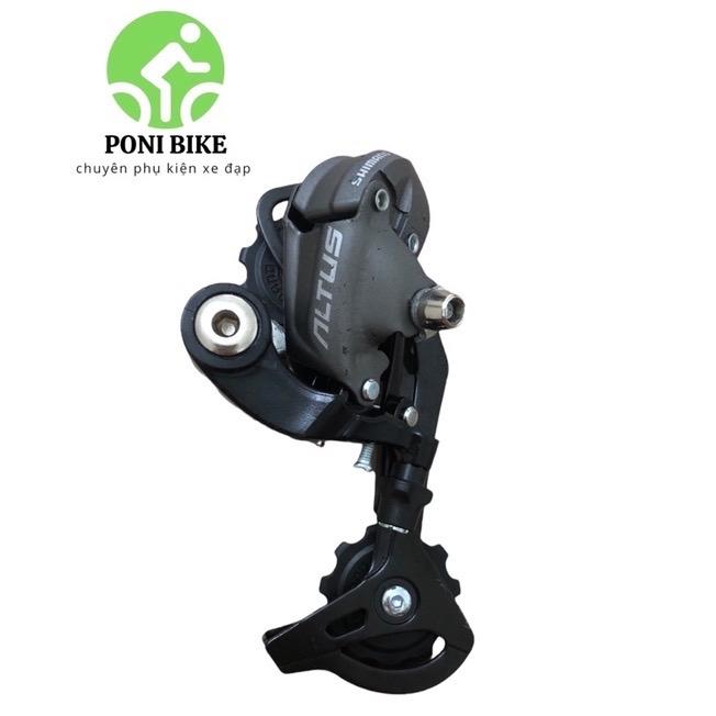 Củ cùi đề sau xe đạp SHIMANO ALTUS RD-M370 8-9 Speed líp - Đen Xám Gắn Xe Đạp Đạp Xe Đạp Sports