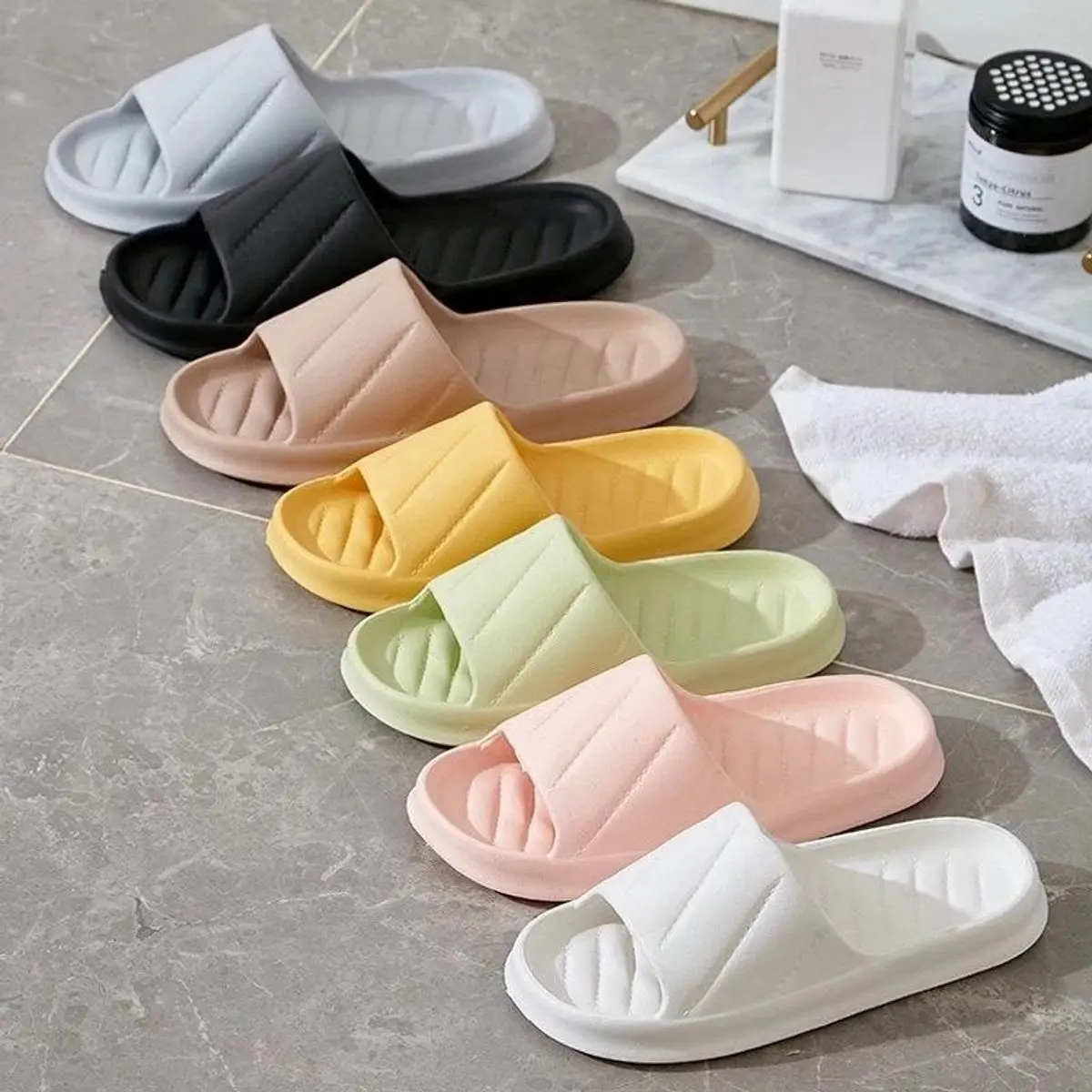 ￼Dép Đi Trong Nhà Tắm Văn Phòng Xốp Lỗ Siêu Bền, Siêu Nhẹ Chống Trơn Trượt