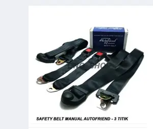 Safety Belt Manual Autofriend - 3 Titik