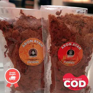 Abon ayam karwati kemasan pouch 100gr